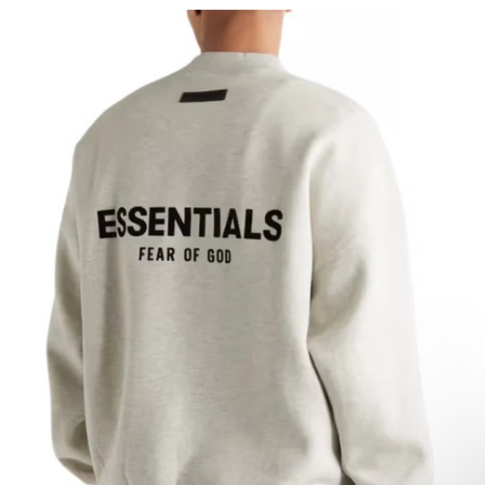 Fear of God Relaxed Crewneck Light Oatmeal